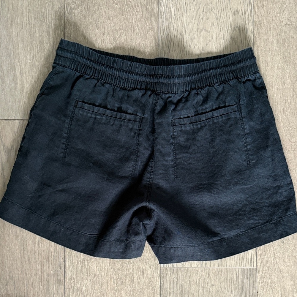 Athleta Charcoal Elastic Waist Shorts - Picture 7 of 9